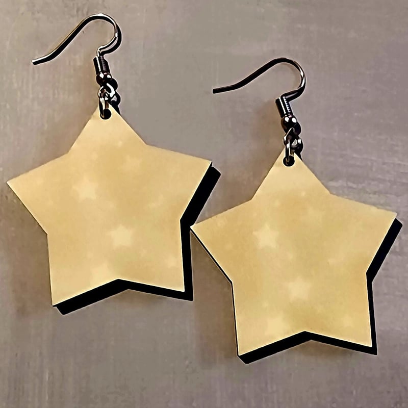 Fading Star Earrings | Celestial Statement Earrings, photo 1 of 1