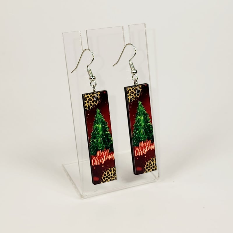 Christmas Tree Holiday Earrings | Festive Seasonal Jewelry