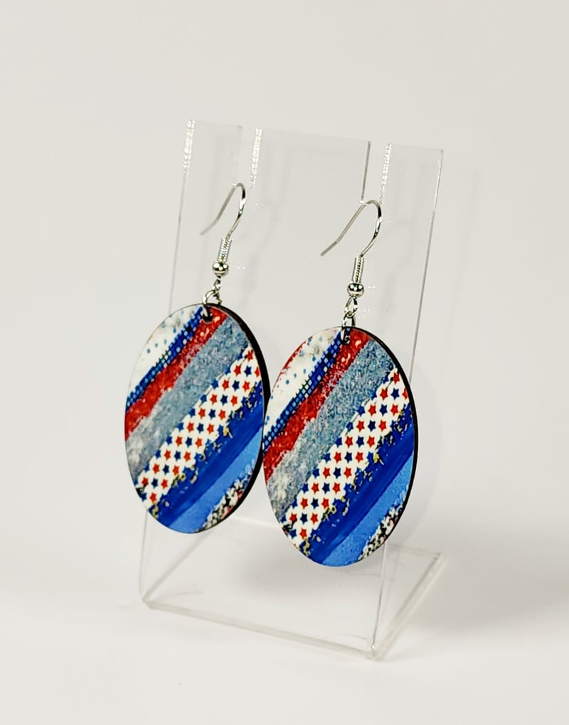 Patriotic Earrings