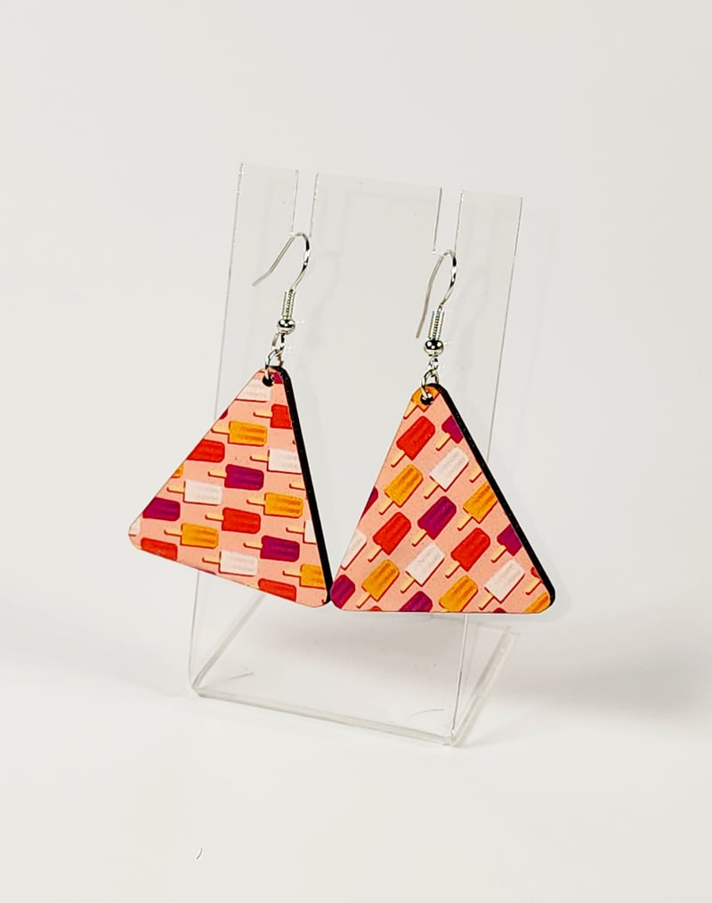 Popsicle Triangle Earrings, photo 1 of 4