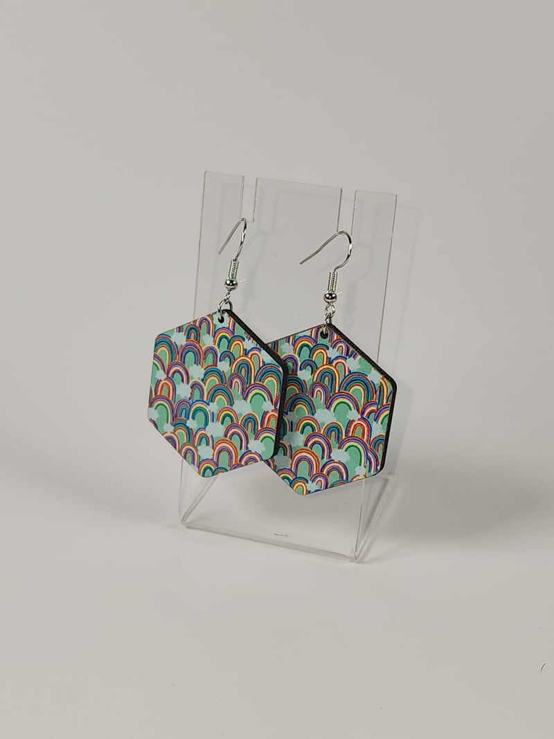 Bohemian Rainbow Earrings