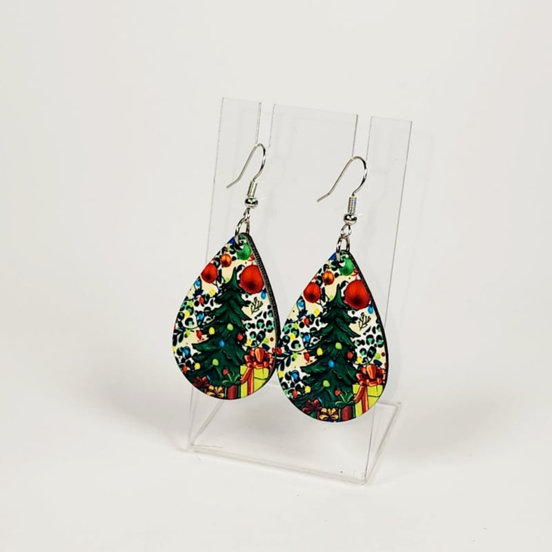 Bright Christmas Earrings | Festive Holiday Statement Earrings