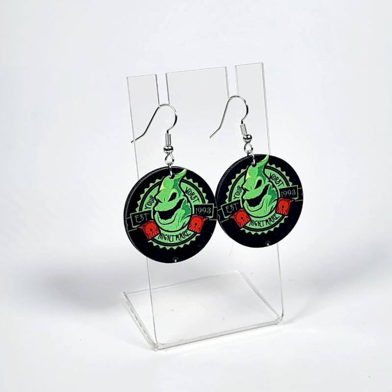Boogie Halloween Earrings | Spooky Character Statement Earrings, photo 1 of 1