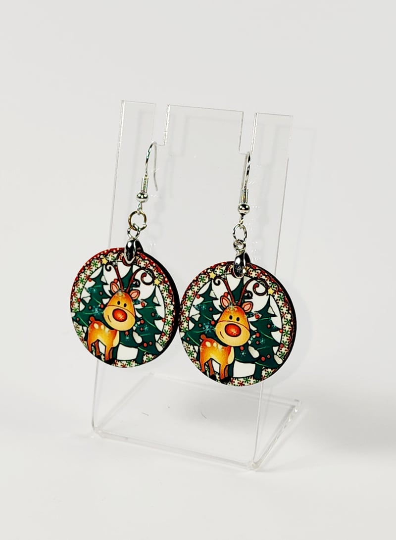 Reindeer Earrings, photo 1 of 4