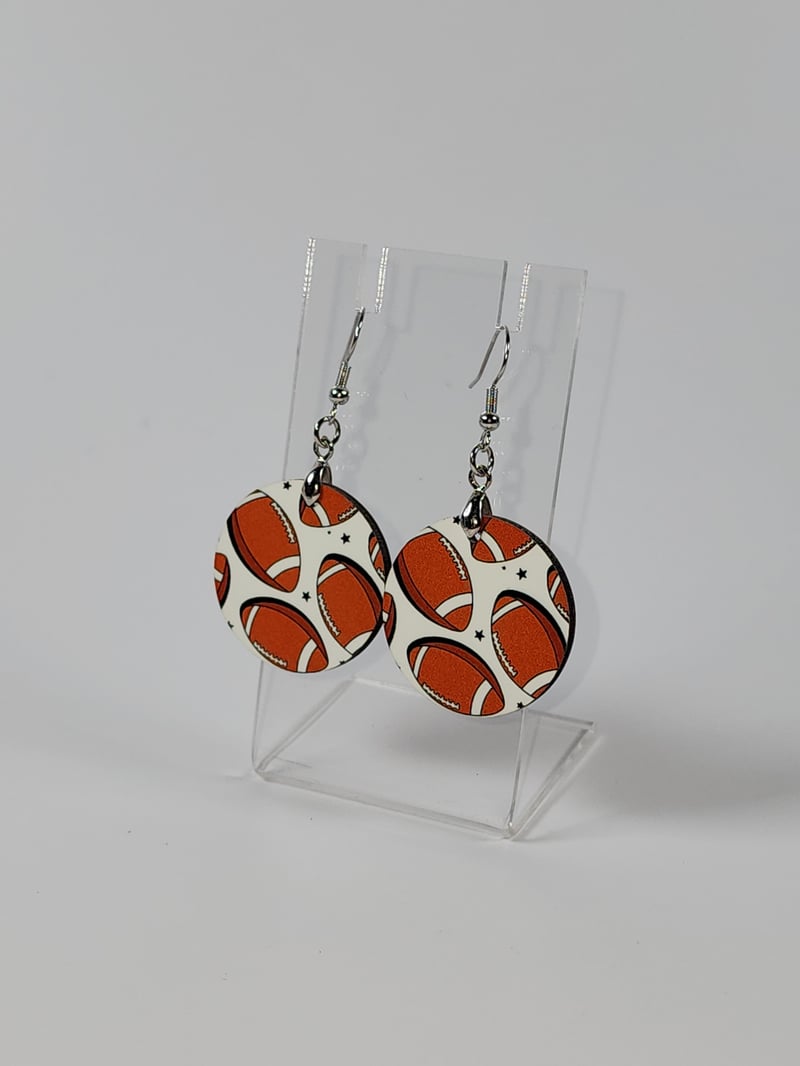 Football Earrings | Game Day Statement Earrings