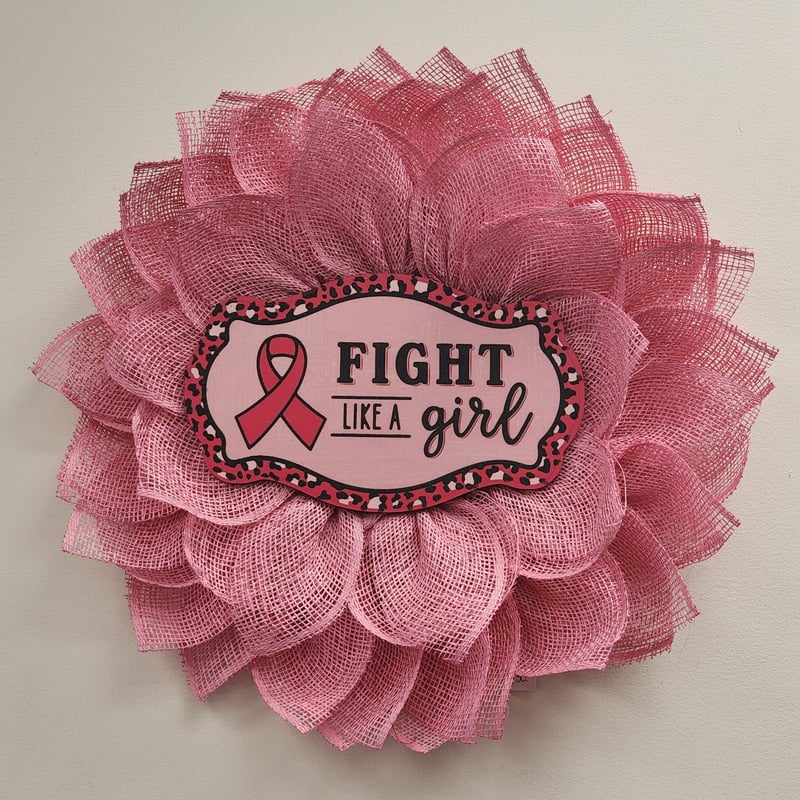 Pink Awareness Sunflower