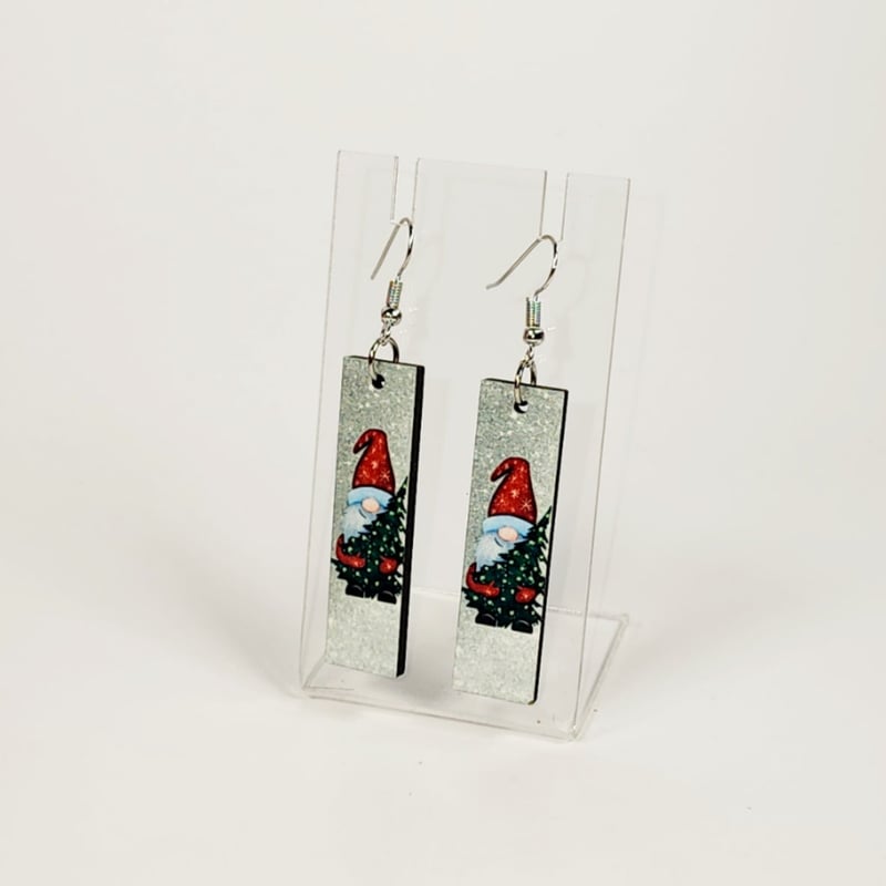 Christmas Lights Earrings | Festive Holiday Statement Earrings