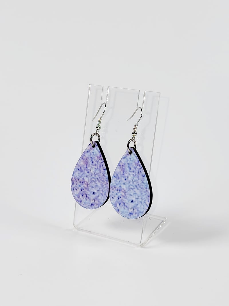 Blue and Pink Statement Earrings | Colorful Boutique Earrings, photo 1 of 4