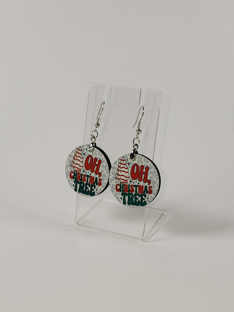 Oh, Christmas Tree Earrings
