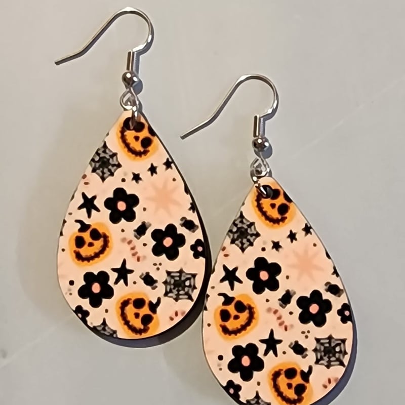 Boho Halloween Earrings, photo 1 of 1