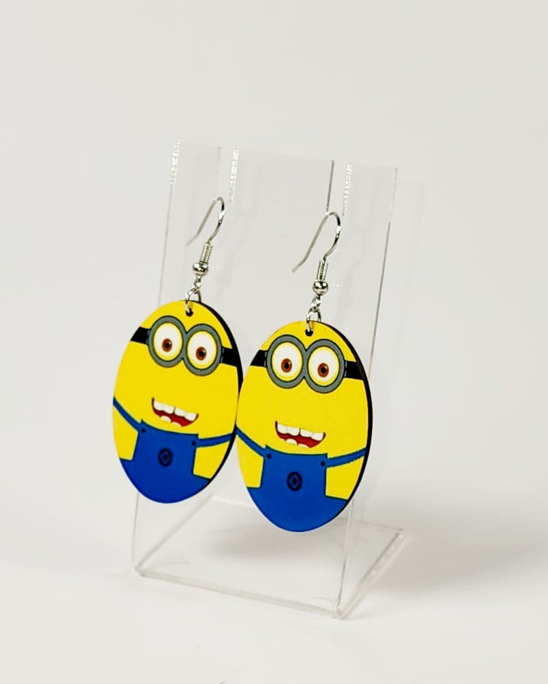 Playful Cartoon Inspired Earrings | Fun Bold Statement Jewelry, photo 1 of 4