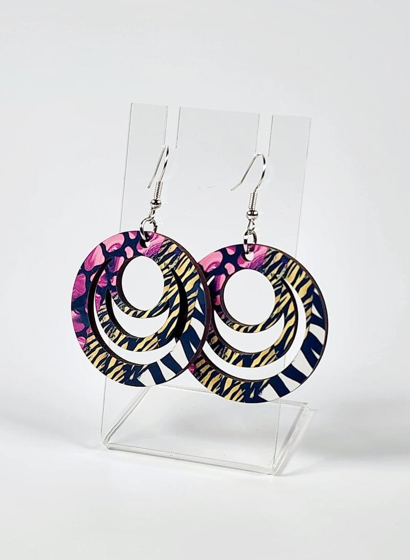 Safari Noir Fusion Earrings, photo 1 of 4