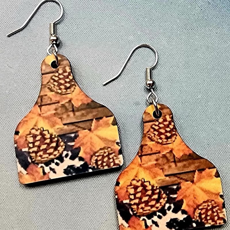 Festive Fall Earrings | Autumn Statement Earrings, photo 1 of 1